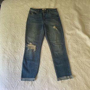 Madewell High-Rise Slim Boy Jean
